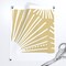 Gold Sunburst Minimal Abstract Boho Coastal Modern Lines Beach Custom Printed Fabric by Spoonflower Various Fabrics by the Yard or Fat Quarter